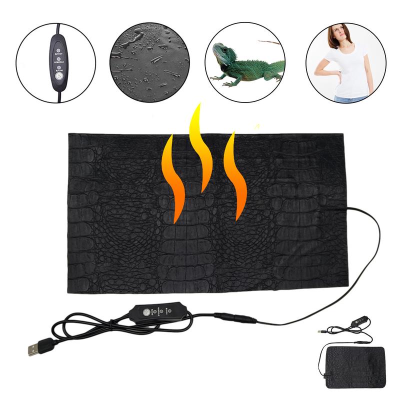 Reptile Heating Mat - USB 애완 동물 난방 패드 테라리움