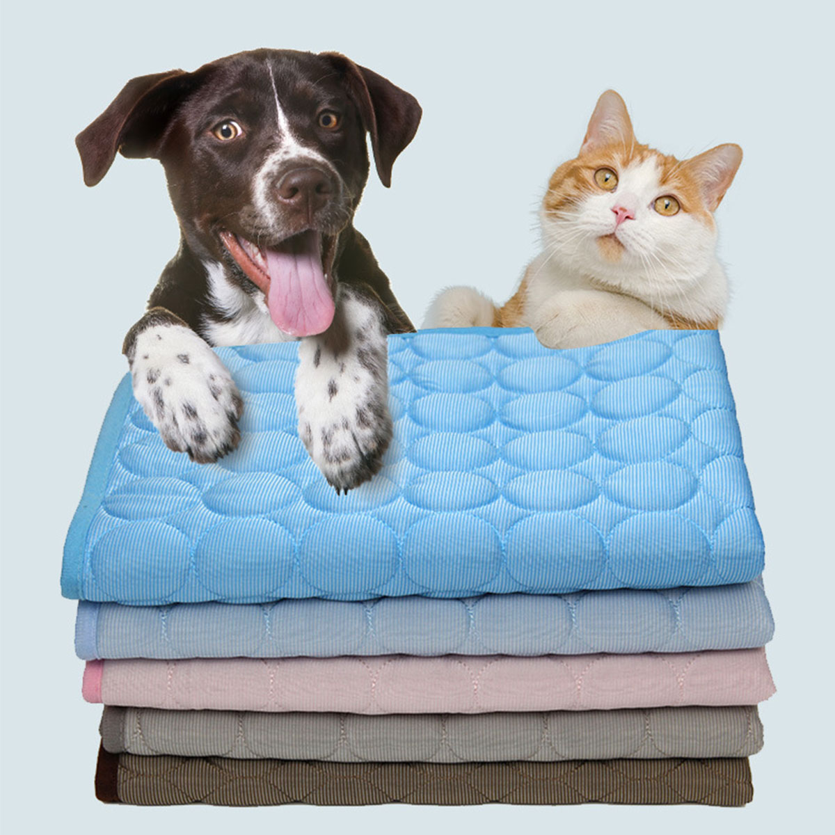 Calming Dog Bed - 반려동물용 아이스 매트 여름 고양이 강아지