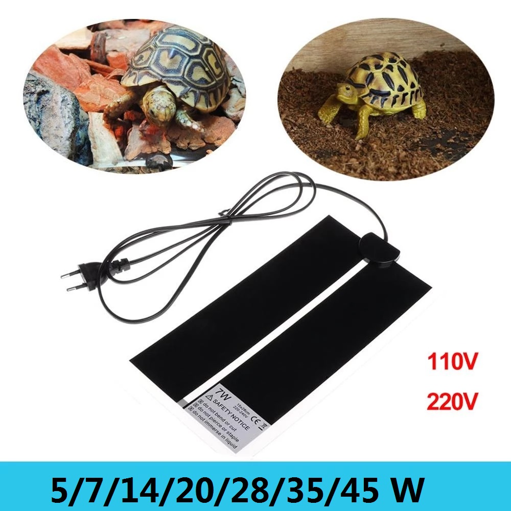 Reptile Heating Mat - AC110V~240V 파충류 인큐베이터 웜 매트 5-45W
