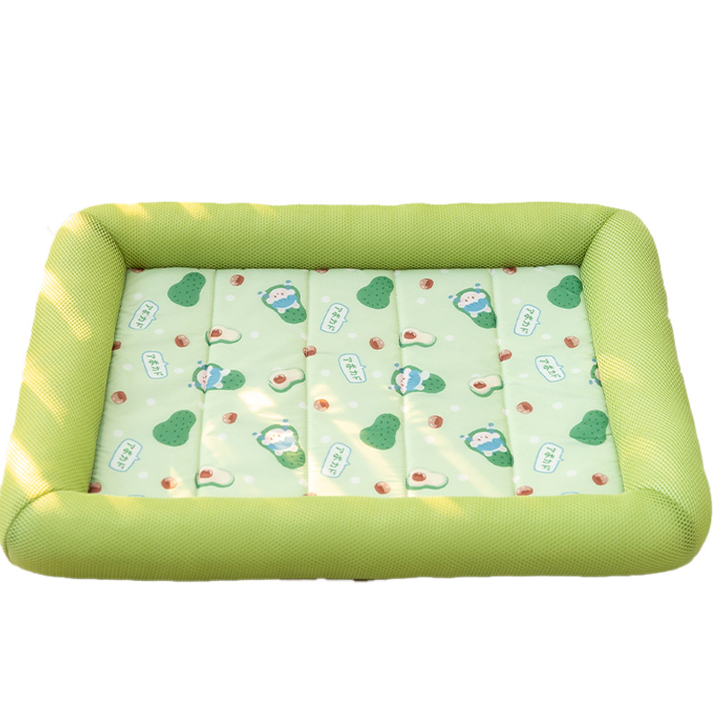 Calming Dog Bed - 봄, 여름용 시원한 샌드위치형 강아지 침대(소형