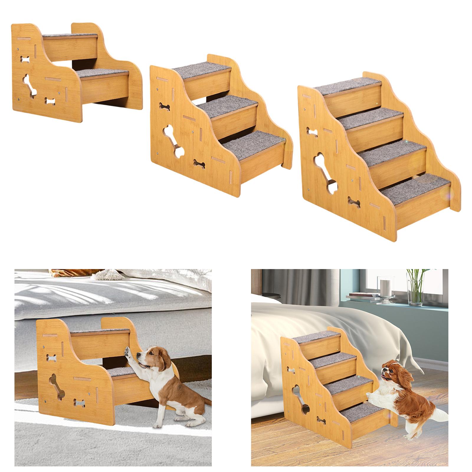 소형견용 계단, 편리함, 견고함, 미끄럼 방지, 실내용 - Calming Dog Bed 리뷰 및 가격