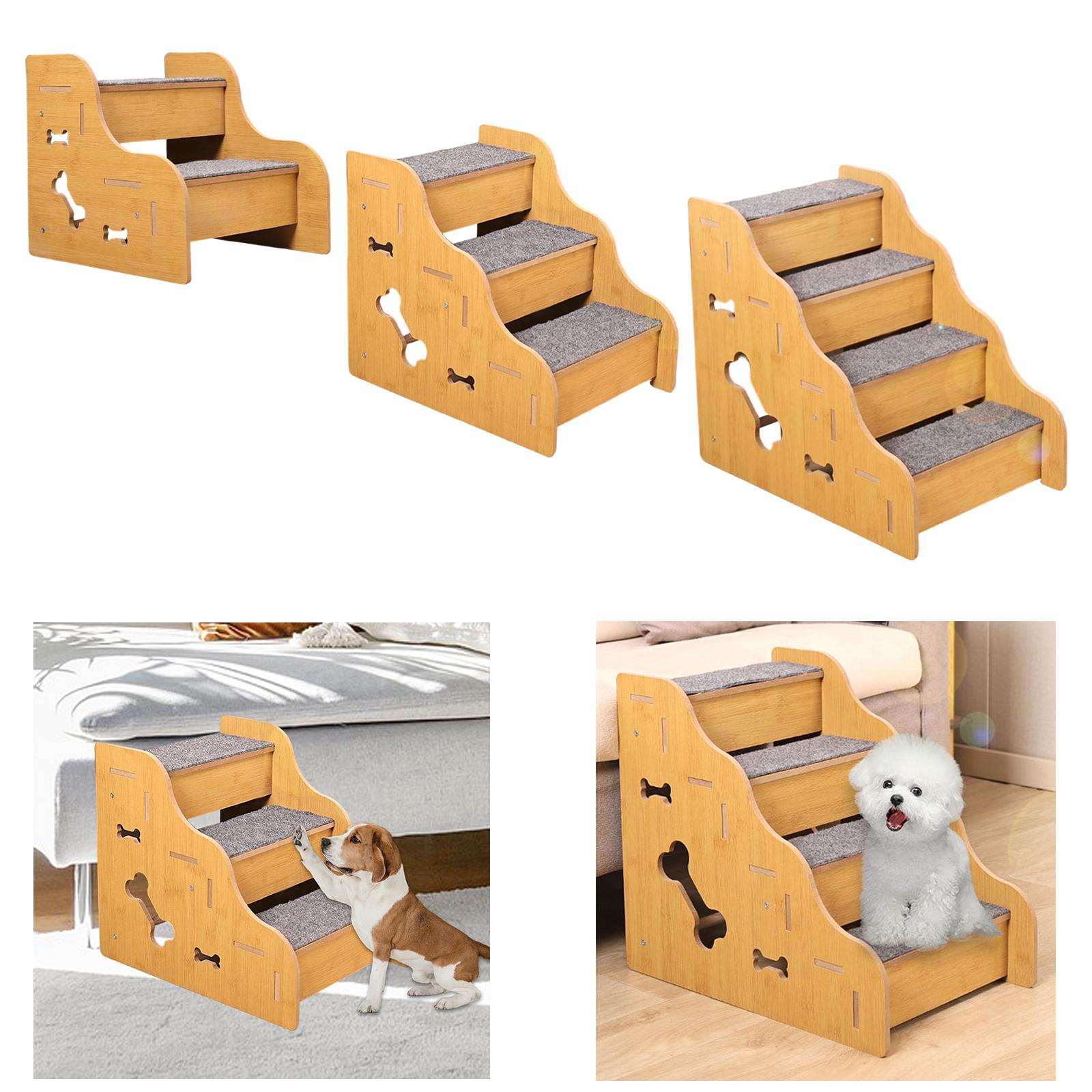 소형견용 계단, 편리함, 견고함, 미끄럼 방지, 실내용 - Calming Dog Bed 리뷰 및 가격