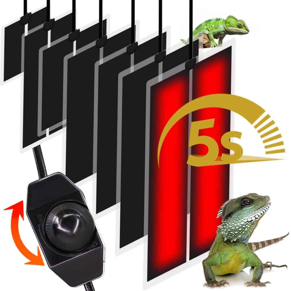 실내 정원 파충류 열 패드, 온도 조절 컨트롤러, 방수 - Reptile Heating Mat 리뷰 및 가격