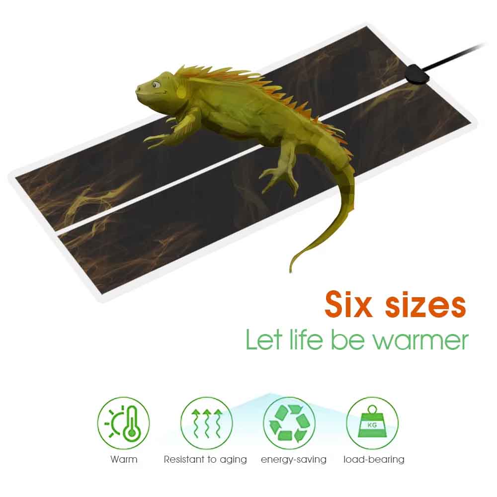 실내 정원 파충류 열 패드, 온도 조절 컨트롤러, 방수 - Reptile Heating Mat 리뷰 및 가격