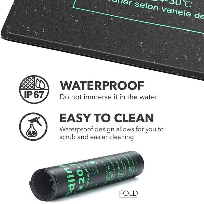 LERWAY 21W 묘목 가열 매트 EU 플러그 실내  - Reptile Heating Mat 리뷰 및 가격
