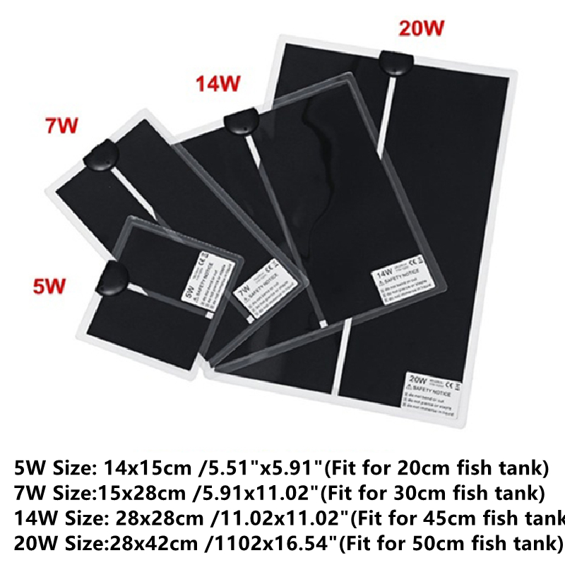 5W-20W 110V 가열 패드, 애완동물 테라리움 파 - Reptile Heating Mat 리뷰 및 가격