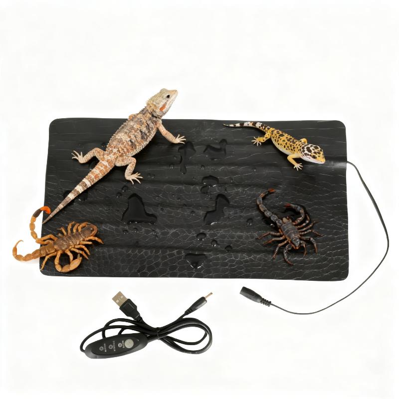 파충류 열 매트 방수 거북이 도마뱀 온도 조절 열 매트 - Reptile Heating Mat 리뷰 및 가격