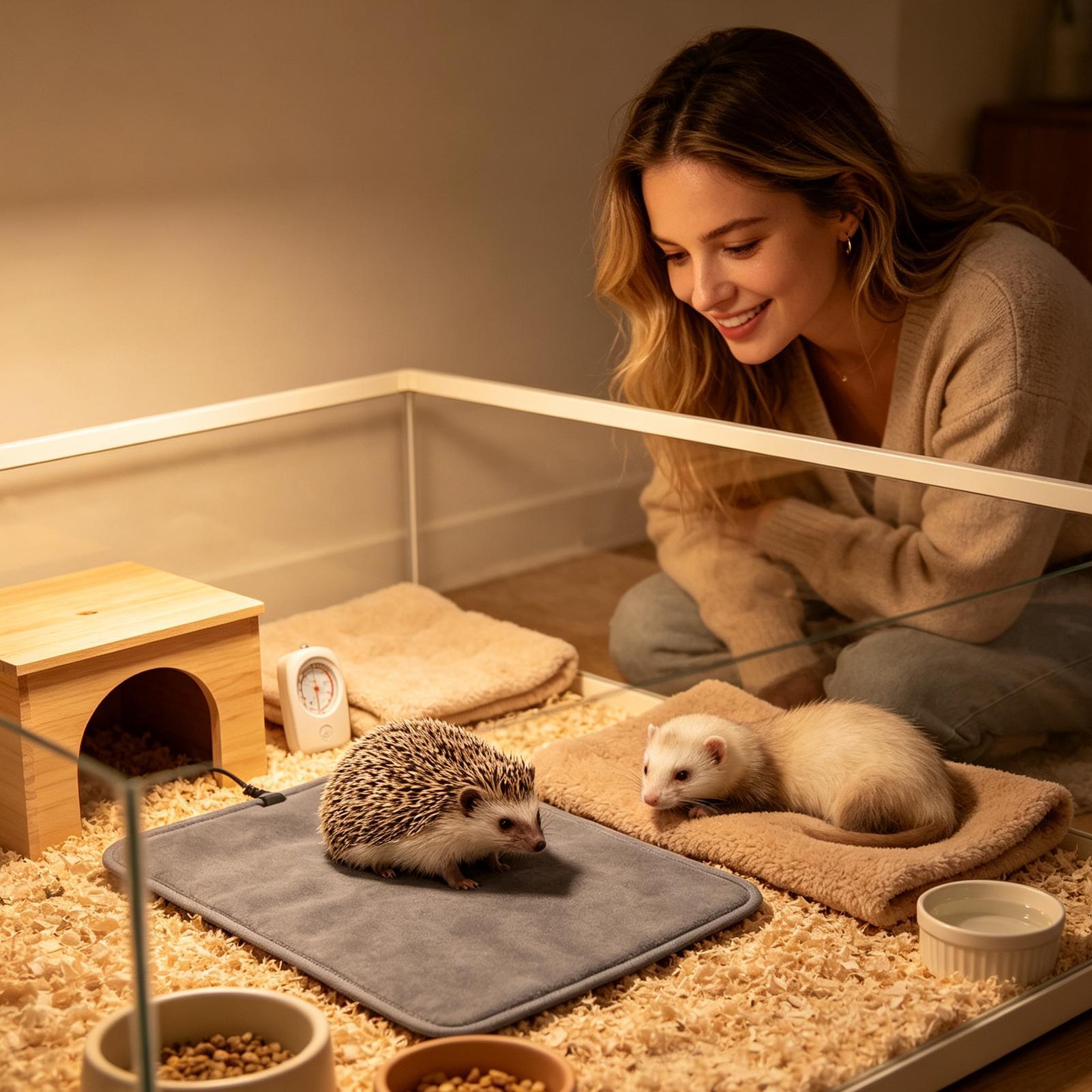 파충류 사육장용 열매트, 3단계 온도 설정이 있는 열매 - Reptile Heating Mat 리뷰 및 가격