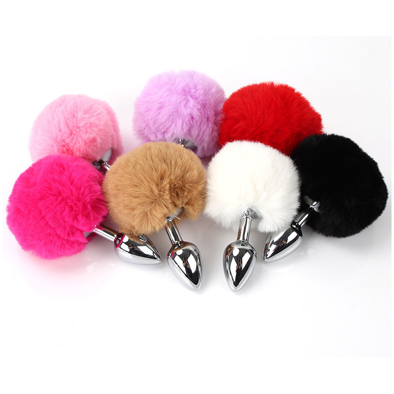 토끼 꼬리 모양의 BDSM 금속 항문 플러그, 토끼 꼬 - Pet Supplies Outlet 리뷰 및 가격