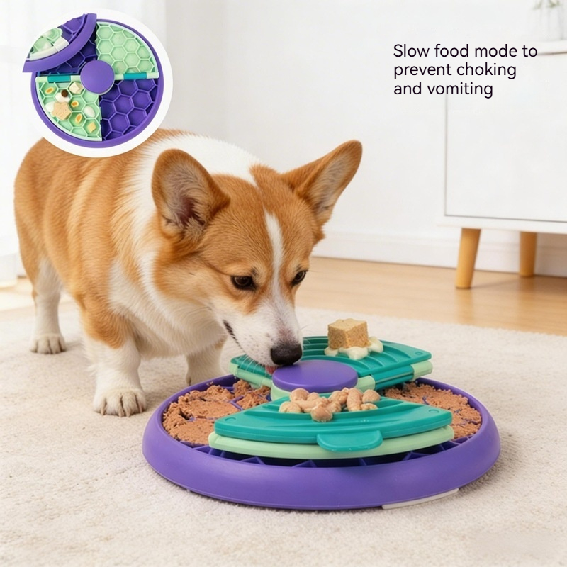 강아지 인터랙티브 퍼즐 장난감 슬로우 피더 질식 방지  - Pet Zone Supplies 리뷰 및 가격