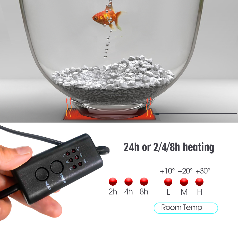 EU 플러그 파충류 온도 조절기 열 매트, 테라리움 등 - Reptile Heating Mat 리뷰 및 가격