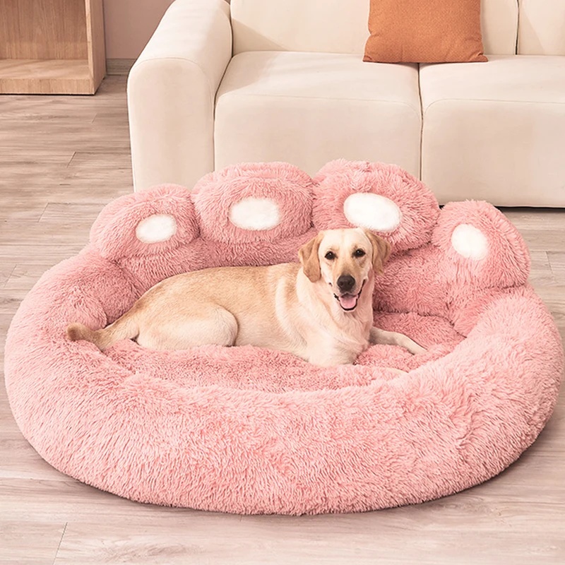 대형 부드러운 플러시 애완동물 쿠션 침대, 소형견, 고 - Calming Dog Bed 리뷰 및 가격