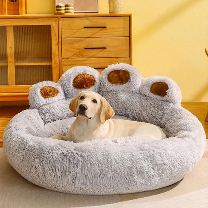 대형 부드러운 플러시 애완동물 쿠션 침대, 소형견, 고 - Calming Dog Bed 리뷰 및 가격